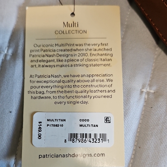 Patricia Nash Multicolor Floral Hobo Bag - Picture 5 of 13